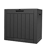 EAST OAK Outdoor Storage Box, 31 Gallon Deck