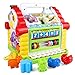 ZJTL Colors Pairing Blocks Educational Learning & Geometric Shape Toys, Electronic Musical Activity Play Center House with Counting Help/Know Animals/Electronic Piano/Open Door/ Etc
