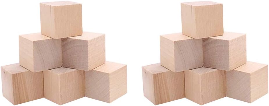 small wooden blocks for crafting