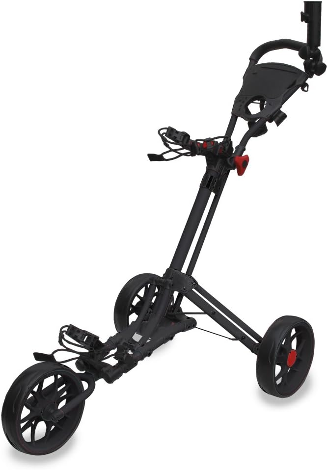 Longridge EZE GLIDE SMART FOLD TROLLEY - CHARCOAL/LIME, Black