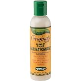 Originals by Africa's Best Leave In Liquid Hair Mayonnaise, Leave-In Conditioner, Repairs, Rebuilds, and Revitalizes Hair, Excellent For All Hair Types, 6 oz