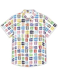 Hawaiian Shirts for Men Summer Beach Casual Short