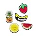 Acrylic Creative Cute Fruit Brooches Badge for Clothes/Bags/Backpack Ect (15 pieces)