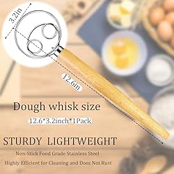 Danish Dough Whisk, Dough Whisk/Sourdough Bread