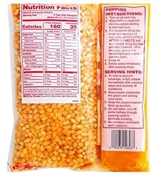 Mega-pop Popcorn 6 count, Oil and Salt Kit with