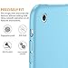 DTTO Mini Case for iPad Mini 3/2/1, (Not Compatible with Mini 5th Generation) Ultra Slim Lightweight Smart Case Trifold Cover Stand with Flexible Soft TPU Back [Auto Sleep/Wake],Sky Blue