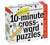 Mensa 10-Minute Crossword Puzzles Page-A-Day Calendar 2020 by 