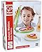 Hape White Wooden Waffle Maker Set, Pretend Play Kitchen Accessories for Kids Preschoolers, Encourages Imaginative Play, 12Piece