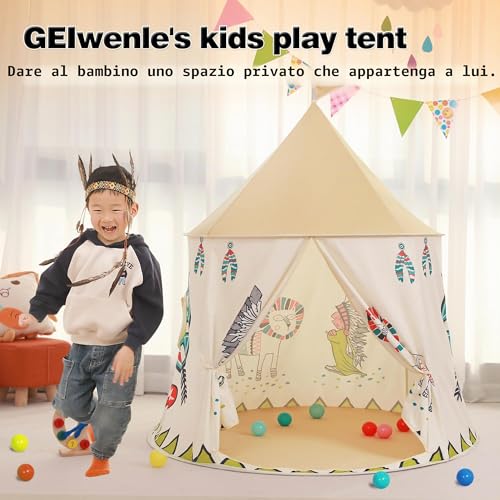 Children's Tent Garden House for Children, Play House Po-up, EN71 Certified, Toy Tent for Boys and Girls, Gift for Children