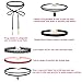 Paxcoo 40Pcs Black Chokers Necklaces Velvet Tattoo Neck Chocker for Women Ladies Teen Girls Kids