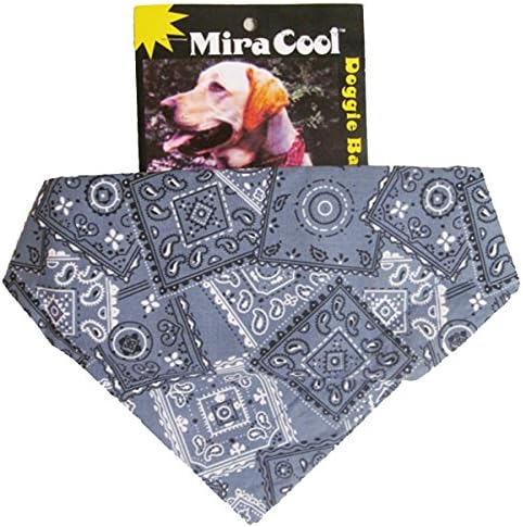 MiraCool Cooling Dog Bandana - Cowboy Blue