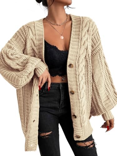 FOTKLAX Women's Short Sleeve Lightweight Cardigans Cropped Light