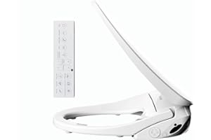 Bejoan X1 Electric Bidet Seat for Elongated Toilets with Remote Control- Electronic Heated Toilet Seat with Endless Warm Water and Multifunctional Wash Functions，White，Easy Installation