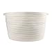 Orino Cotton Rope Storage Baskets with Handles, Soft Durable Laundry Baskets Nursery Hamper Organizer for Kids' Toys Home Decor Blanket Basket (15