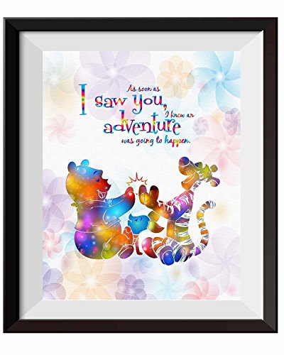 Uhomate-Nursery-Decor-Winnie-The-Pooh-Quotes-Winnie-Pooh-Home-Canvas-Prints-Wall-Art-Inspirational-Quotes-Wall-Decor-Living-Room-Bedroom-Artwork-C094-11X14