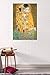 Trends International The Kiss by Gustav Limt Wall Poster, 22.375