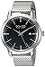 SO&CO New York Men's 5207.2 Madison Quartz Black Dial Date Stainless Steel Mesh Bracelet Watch
