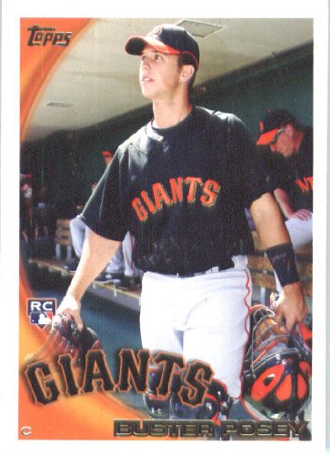 SUPER HOT !!!!! 2010 Topps Baseball Card #2 Buster Posey San Francisco Giants Rookie Card (RC) - Mint Condition - Shipped In Protective ScrewDown Display Case!