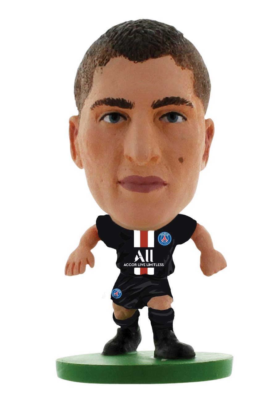 SoccerStarz - Paris St Germain Marco Verratti - Home Kit (2020 Version)/Figures
