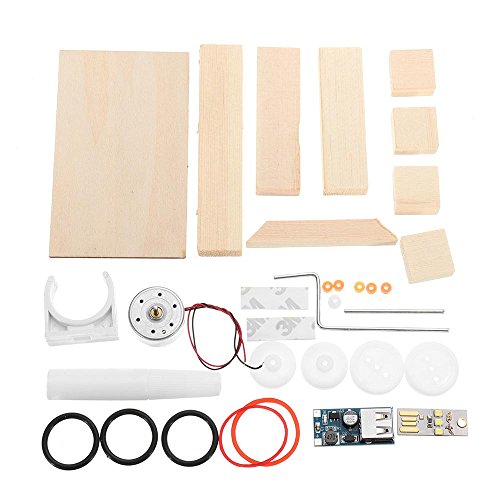 Generator Teaching Aid Science Puzzle Little Wrench DIY Material Hand-cranked Generator Experimental Assembled Model Toys