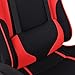 Giantex Gaming Chair Recliner High Back Executive Racing Style PVC Racing Chair(Black&Red)