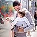 LÍLLÉbaby Complete Embossed Luxe Six-Position 360° Ergonomic Baby and Child Carrier, Pewter Grey
