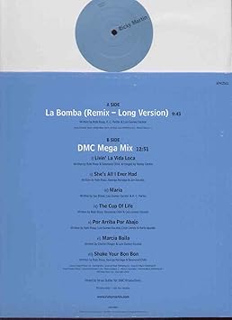 RICKY MARTIN, LA BOMBA, 12 inch vinyl, UK, COLUMBIA, 80S - 90S - 00S POP - RICKY MARTIN - LA BOMBA - 12 inch vinyl - Amazon.com Music