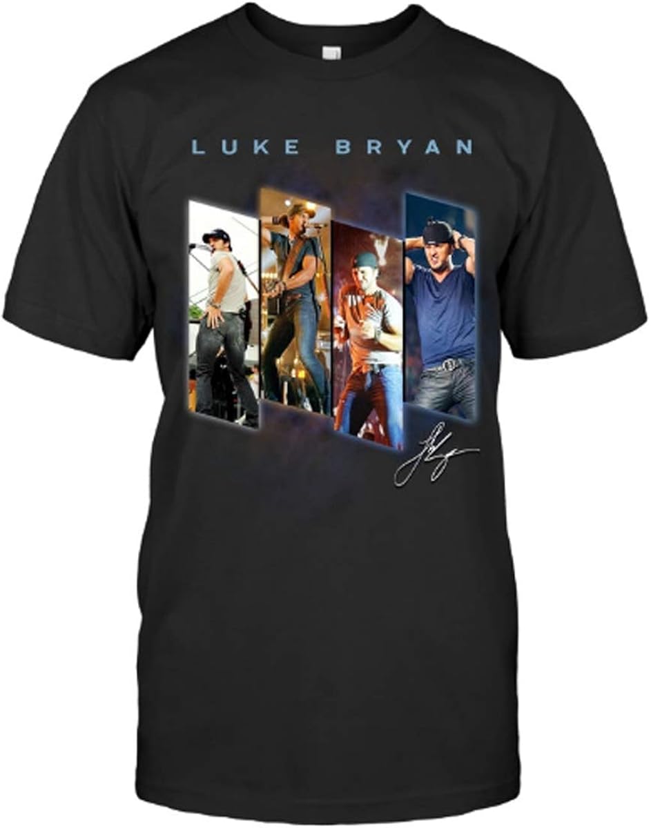 Amazon.com: Vintage T-Shirts, OffÃ­ciÃ¡l-LÃºkÃ©-BrÃ½Ã¡n-SÃ­gnÃ¡tÃºre-Shirt Black, Tank Top, Hoodie, Long 