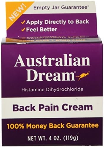Australian Dream Back Pain Cream, 4 Ounce by Australian Dream