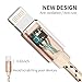 Aimus 4FT Phone Charger Cable, Nylon Braided Data Cable Line USB Charger Cable Gaming Charging Cable Cord Compatible for iPhone X/8/8 Plus/7/7 Plus/6/6s/5/5S, iPad and iPod-Gold