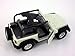 4.25 Inch Jeep Wrangler Rubicon Diecast Model Replica Car White