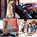 Hotodeal Band Compatible Fitbit Ionic Genuine Leather Bands, Classic Leather Replacement Accessory Strap Smart Watch, Women Men Small Large Black