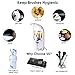 ROYBENS Make-up Brush Cup Holder Organizer Bag
