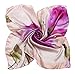 Kobwa(TM) Women Flower Mulberry Silk Square Scarves Bandana Scarf