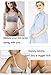 Cxapnstou Women Bra Extensions 4 Hook Plus Size Bra Extender Elastic Strap Beige 6pcs