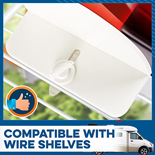 IMPRESA [4 Pack] Fridge Brace RV Accessories to Prevent Spills RV