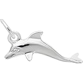 Dolphin Charm, Charms for Bracelets and Necklaces