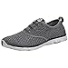 ALEADER Men's Stylish Quick Drying Water Shoes Gray 10.5 D(M) US