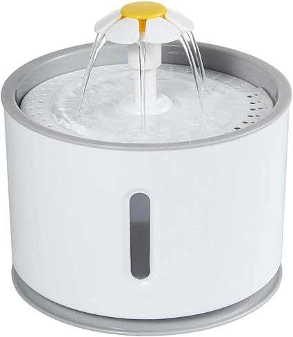 Fontaine à Eau Pour Chats 24l Automatique Lumineux