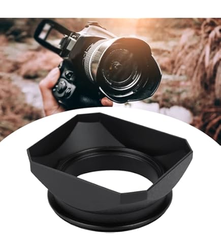 NEWYI Square Lens Hood Sun Shade Accessory For DV Camcorder