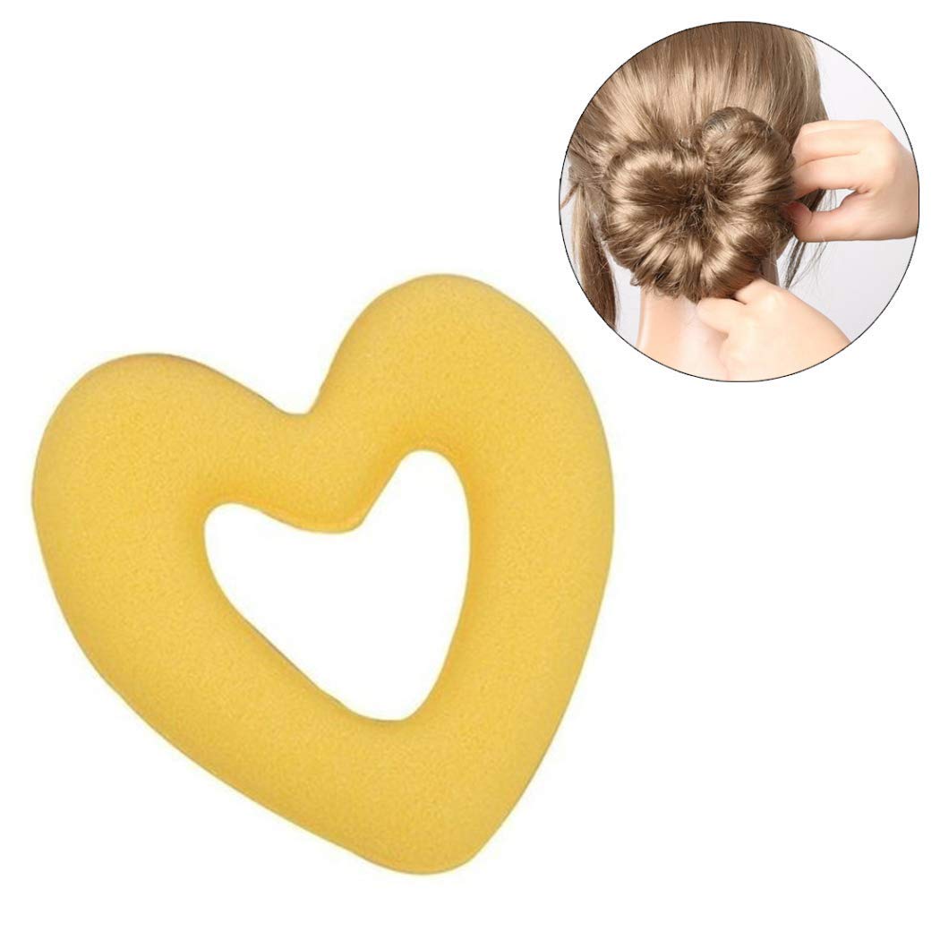 Buy Ktdzone Magic Heart Shape Hair Styling Doughnut Donut Bun Ring