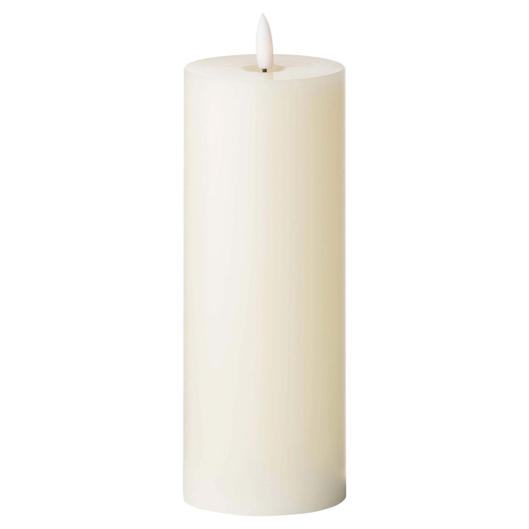 Hill 1975 Luxe Collection Natural Glow 3 x 8 LED Ivory Candle