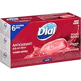 Dial Antioxidant Power Berries Glycerin Soap, 4 oz Bars, 12 Bars Total