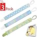 TatiBaby Pacifier Clip Holder, 2 sided Design, Shower Gift Set