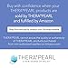 TheraPearl Reusable Shin Wraps, Reusable Hot Cold Therapy with Gel Beads, Two Packs for Shin Splints, Best Ice Pack for Runners, Flexible Hot and Cold Compress for Pain Relief & Swelling