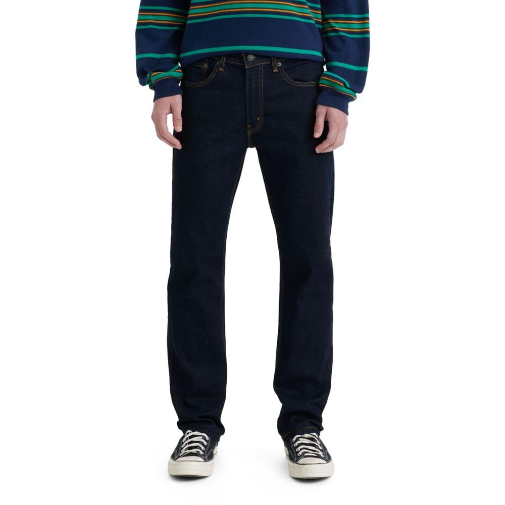Levi's Men's 506 Comfort Straight Jeans, Rinse, 38W x 30L Image