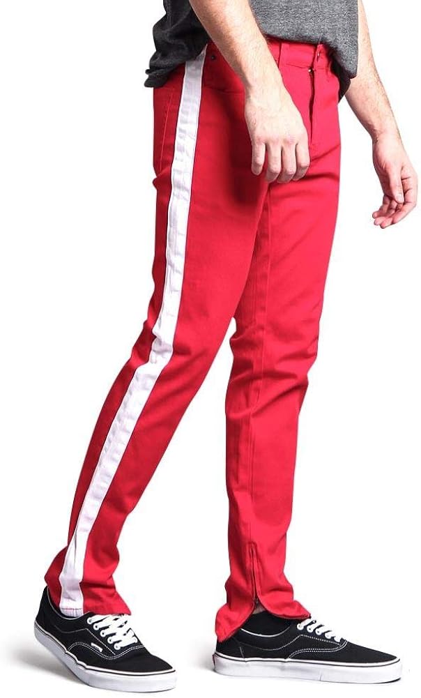retro side stripe pants