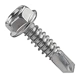 #10 x 1" (1/4" to 3" Available) Hex Washer Head