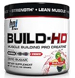 BPI Sports Build-HD  Muscle Building Pro Creatine, Fruit Punch, 5.8-Ounce