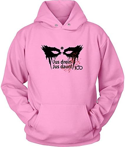 Jus Drein Jus Daun Trigedasleng inspired by the 100 TV Show Unisex Hoodie